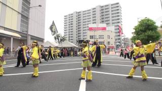 一宮七夕祭り２０１４　鳴子踊りイベント　【Ｔｅａｍ一豊】①