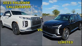 What's the Difference? 2023 Hyundai Palisade Limited vs. Calligraphy