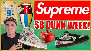 SUPREME DUNKS ARE HERE! FW23 Week 2 Drop List