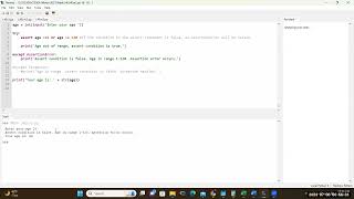 CIS30A Lab 4 Ex1: Try-Except Statement to Handle Assertion and Exception error in Python