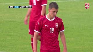 U-16 | Memorijalni turnir Miljan Miljanić, finale: Srbija - Crna Gora 2:0, highlights (13.05.2021.)