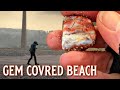 Beach Covered in Gemstones! Beachcombing on a Northern English Coast!