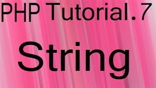 Php Bangla Tutorial Part 6 | PHP String Functions