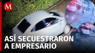 Difunden video del secuestro a empresario en Tabasco; criminales pasan al lado de retén