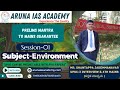 Prelims Mantra To Mains Guarantee| #Environment #Mr.Shantappa Jademmanavar | #Acharya IAS Bengaluru