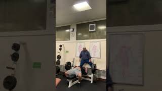 Bench press 150kg slingshot #shorts