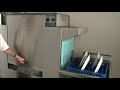 champion how to operate your rack conveyor series dishwasher