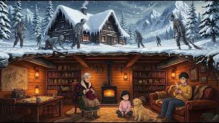 Surviving Inside a Secret Shelter During a Zombie Apocalypse | Ghibli Cozy Time
