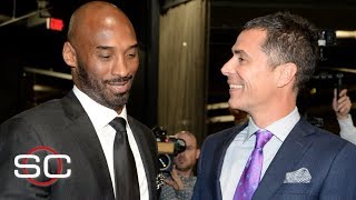 Rob Pelinka’s made-up story about Kobe meeting Heath Ledger just a taste of the