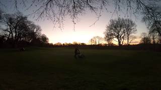 Sunrise overlooking the 1st Green at Royal Wimbledon Golf Club