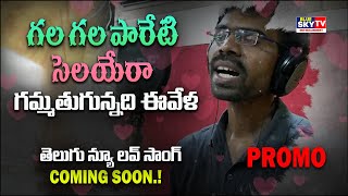 గల గల పారేటి సెలయేరా  గమ్మతుగున్నది ఈవేళ || తెలుగు న్యూ లవ్ సాంగ్  || Blue SkytvEntrainment | promo