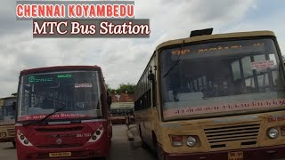 Chennai Koyambedu MTC Bus Station | சென்னை கோயம்பேடு மாநகர பேருந்து நிலையம்