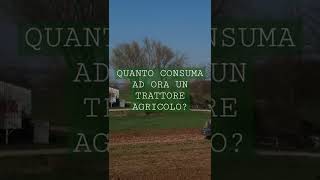 QUANTO CONSUMA UN TRATTORE AD ORA? #shorts #top #agricoltura #trattore #newholland