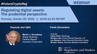 Regulating digital assets: The prudential perspective