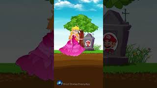 Princess Peach guards Mario' Grave 🌴 Pvz Zombie 💚 #shorts #tiktok #Story #viral