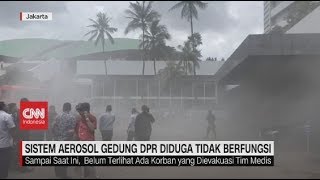 Kepulan Asap di Gedung DPR, Sistem Aerosol Diduga Tidak Berfungsi