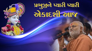 પ્રભુજીને પ્યારી પ્યારી એકાદશી આજ || Prabhuji Ne Pyari Pyari Ekadashi Aaj || Bhajan swami || SSGD