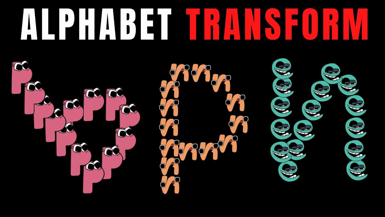 Alphabet Lore Snakes Transform Lowercase But Guess Letter (Part 2 ...