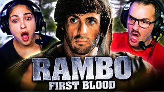 FIRST BLOOD (1982) Movie Reaction! | First Time Watch | RAMBO | Sylvester Stallone