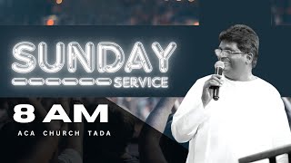 SUNDAY SERVICE || FIRST SERVICE || ACA ILLUPURU || PAS. MOSES || 06 OCT 2024.