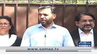 Mustafa Kamal Media Talk outside Karachi NAB Court - 14 May 2022