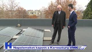 Napelemeket kapott a Keresztury VMK – ZTV Híradó 2024-11-19