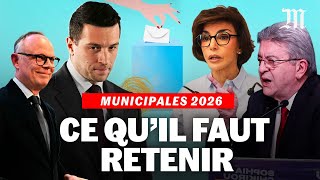 Municipales 2026 : l’analyse du « Monde » après le premier tour