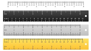 Rulers || Wooden Rulers || Steel Ruler || Measurement Tool For Geometry