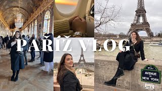 VLOG ✈️🎉🥂 | Silvestr v Paříži, Eiffelovka, Louvre, rugby zápas, památky... a romantika 💗