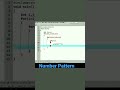 C program to display number pattern #c #code #clanguage