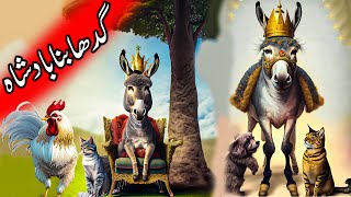 گدھا بنا بادشاہ | Urdu Fairy Tales New 2023 | Moral Urdu kahaniyan | Stories In Urdu | Rana Mentor