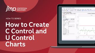 How to Create C Control Charts and U Control Charts in JMP