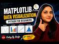 Data Visualization - Part 1 - Matplotlib || Python for Beginners || Data Analytics || Python Charts.