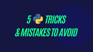 5 Python Tips & Tricks That You Do Not Know || Python Clever Tips || Learn Python Shortcuts