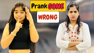 Mumma Par Prank GONE WRONG 😱💀 | RIDDHI KA SHOW 😑