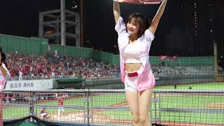 20221008 樂天VS味全 大師兄林智勝300轟應援－小龍女練習生霖霖CAM   4K