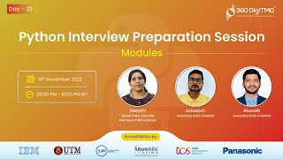 Python Interview Preparation Session | Modules | Day 22 | 360DigiTMG