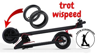 Trottinette Wispeed remplacer pneu et chambre à air roue avant