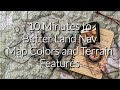 Master Map Colors and Terrain Features 10 Min to Better Land Navigation Part 9