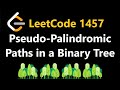 Pseudo-Palindromic Paths in a Binary Tree - Leetcode 1457 - Python