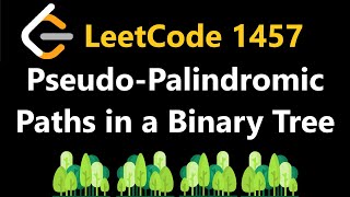 Pseudo-Palindromic Paths in a Binary Tree - Leetcode 1457 - Python