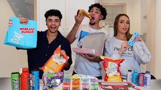 Rating YouTuber Food Products w/Jules \u0026 Saud