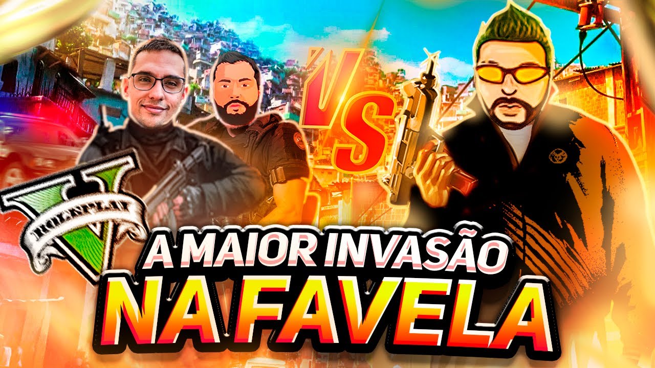 Invadiram A Favela Da Grota Gta Rp Youtube
