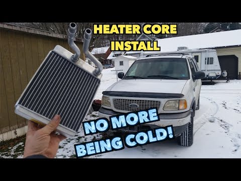 Heater Core Replacement. Ford Expedition, Excursion, F150 and more. Heater Core Replacement. Ford Expedition, Excursion, F150 and more.