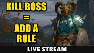 🔴 This Run has 6 Rules, and Wer'e Adding More Every Act
