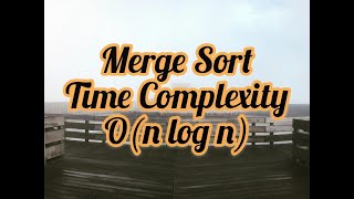 Merge sort time complexity