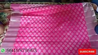 Dharmavaram Pattu sarees|Silver zari sarees|Handlooms!!