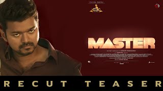 Master Teaser Recut|Thalapathy Vijay|Lokesh|Anirudh|XB Film Creators|Rethin Renganath
