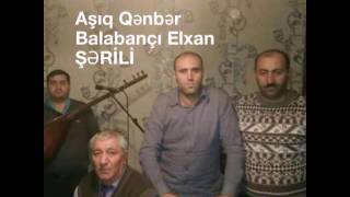 Aşıq Qənbər,balabançı Elxan -\