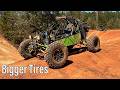 The CBR 1000 buggy Gets Bigger Tires - Are Bigger Tires Better?